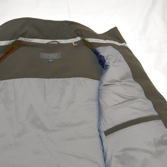 Guess Men's Vest Bubble Puffer Winter Jacket XXL Like New - Picture 5 of 8